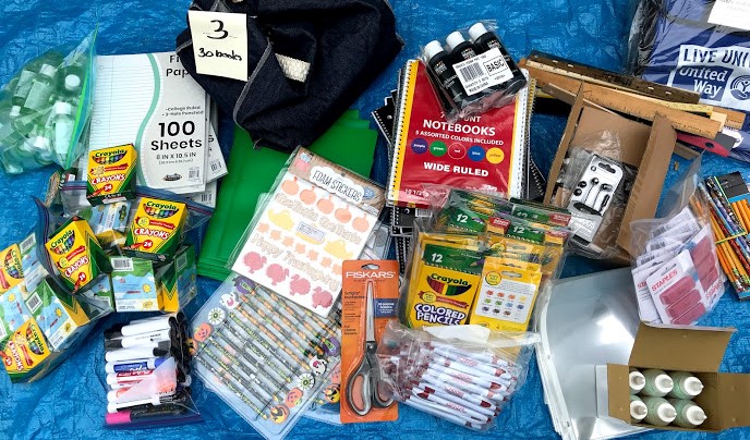 Teachers Get to Choose which 20 Products they could use in their classroom – 200 different items to choose from!